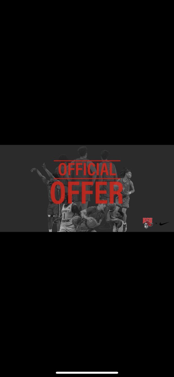 Very bless to receive my first offer from Kentucky Christian university! @GoKnightsMBB