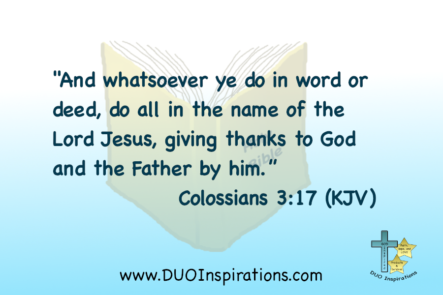 Hi friends.  We are called to do everything we do for God.  I invite you to read and ponder these thoughts with me.  God bless. duoinspirations.com/faith-blog/we-… #FaithBlog #servantofGod #love #BibleStudy #devotion #Christianlifestyle #DUOInspirations