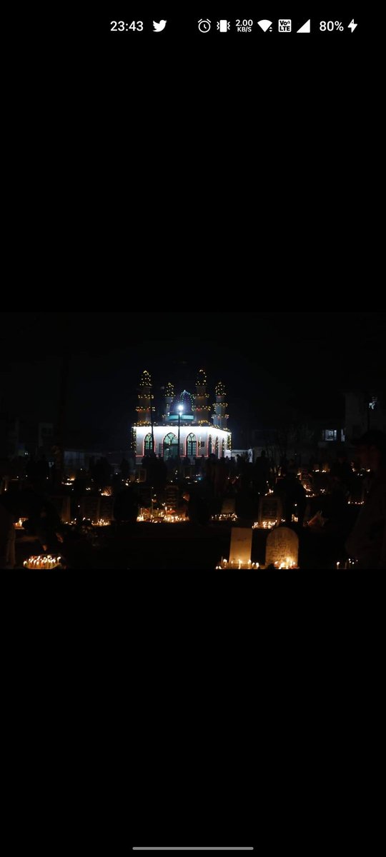 Dar_Xeeshan's tweet photo. So I never knew we were supposed to light candles at the graves of people on Shab E Bharaat.
Astagfirullah Jahaliat at its peak😔
#Srinagar https://t.co/EGchKwdlHh