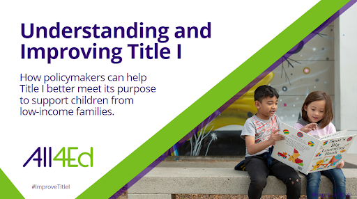 Title I was enacted by Congress nearly 60 years ago as part of the War on Poverty to help districts serving large concentrations of students living in poverty. The program is critical, but can be improved to fully realize this goal. #ImproveTitleI 

all4ed.org/publication/im…