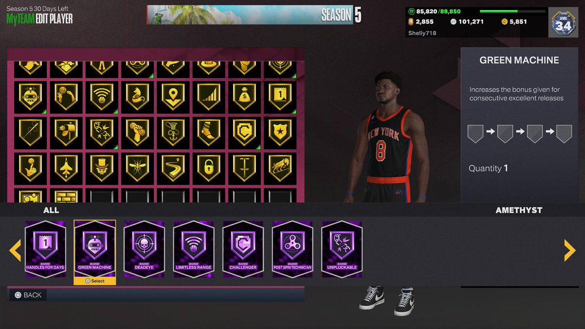 caramel_286's tweet photo. Any suggestions for Rudy for extra badges? @NBA2K_MyTEAM #level34 #2kgamer #2kqueen https://t.co/9Ju26EdDxx