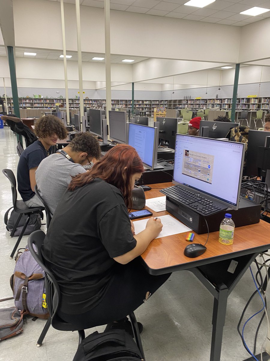 stormmediactr's tweet photo. Day 2 of trying something new with Ms. Mencher’s E2 classes who are covering Macbeth: an interactive choice board. Ss seem really engaged! @chamberlainhigh @hubofschool @CHS_Legacy #choiceboard https://t.co/jz9vbsesfB
