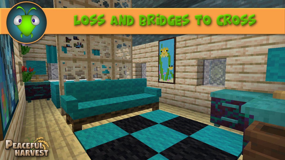 Today on Peaceful Harvest, we follow Mantis as she builds the bridge to the barn area and furnishes the house, during which she finds out some devastating news.

#Minecraft #PeacefulHarvest

youtu.be/adBnW2XmyLo