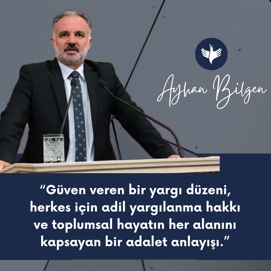 Sespartiofis's tweet photo. “Güven veren bir yargı düzeni, herkes için adil yargılanma hakkı ve toplumsal hayatın her alanını kapsayan bir adalet anlayışı”

@ayhanbilgen @sespartisiorg 
#AyhanBilgen #cumhurbaskaniadayı #aday #seçim #adalet #yargı #güven #toplum https://t.co/e6oHCBwZoB