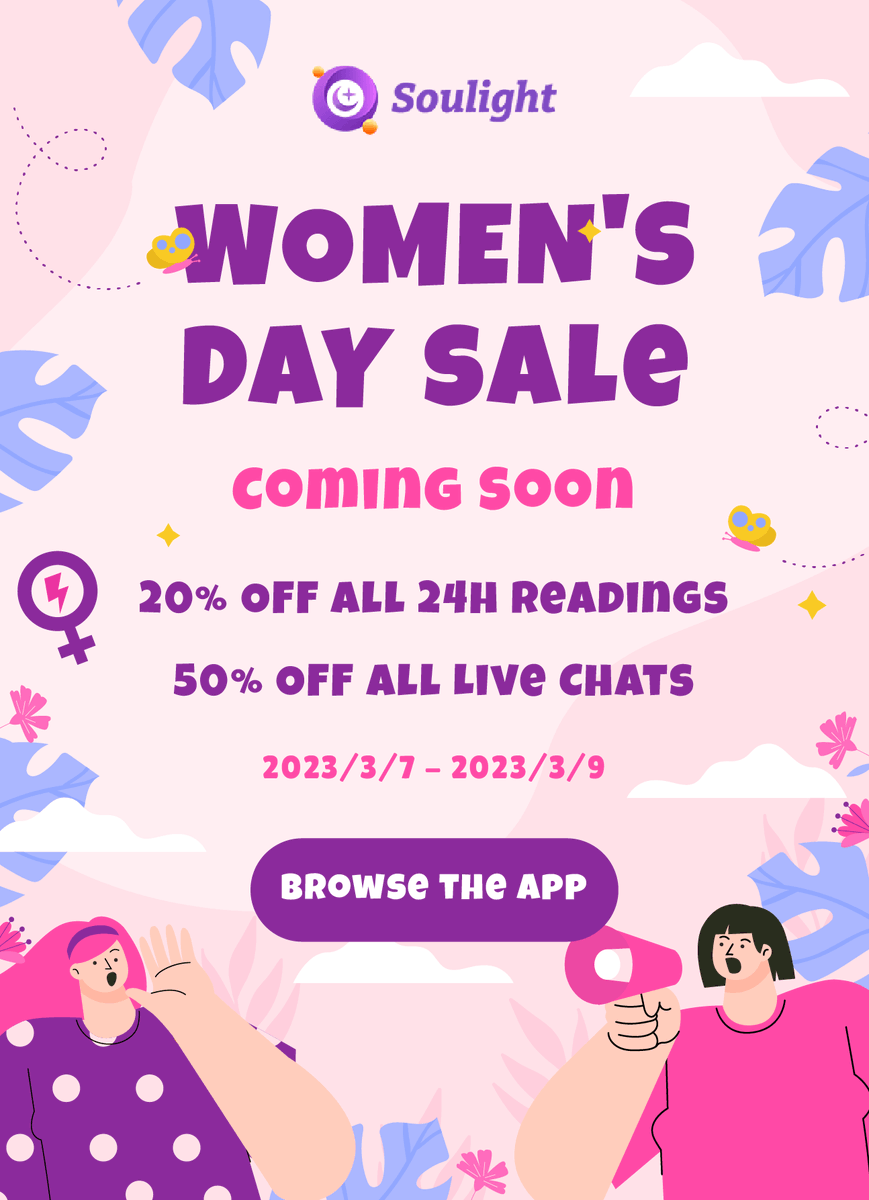 ladyboarder9669's tweet photo. MY #PSYCHICREADING FROM
@soulight_app REVIEW + GET UP TO 50% OFF!! + 30% OFF your 1st reading! #Soulight #lifecoaching #psychicreview #psychicdiscount #valentinesday #Soulightreview #soulightpsychicreview #tarot #tarotreading #love #reading #lifeplan https://t.co/8n1QiLuN8j AD https://t.co/gGHSKozp1i