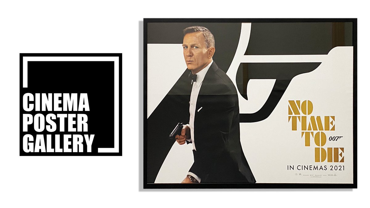 apartsong's tweet photo. Huge thank you to Owen at Cinema Poster Gallery for his generous donation of the No Time To Die UK Quad Cinema Poster. Cinema Poster Gallery have a wide range of posters available and are specialist in sourcing posters as well. Thank you Owen!

https://t.co/QXt2OTSRBE https://t.co/7gPIj0g0Bb