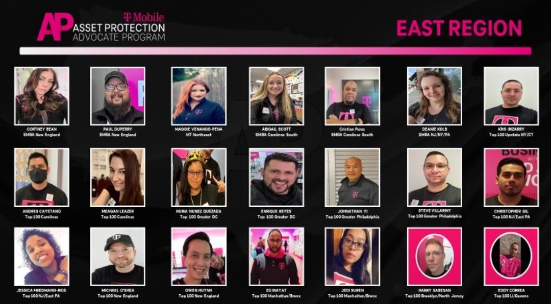 I am so stoked to kick of this year's AP Advocate program.... record interest and so many talented folks this year! Gonna be a fun group I can tell already! #proudtobeTmoAP #tmobile #assetprotection