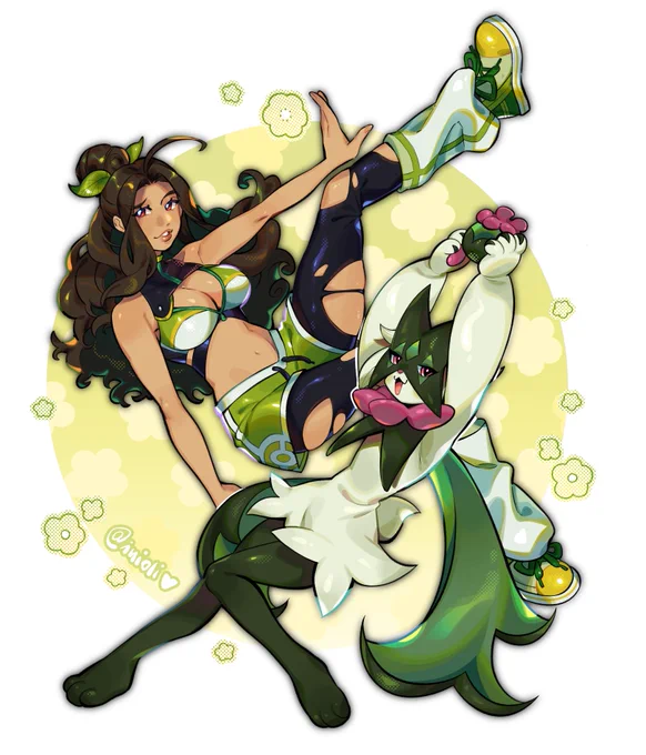 Pokémon trainer commission for    #PokemonScarletViolet 
