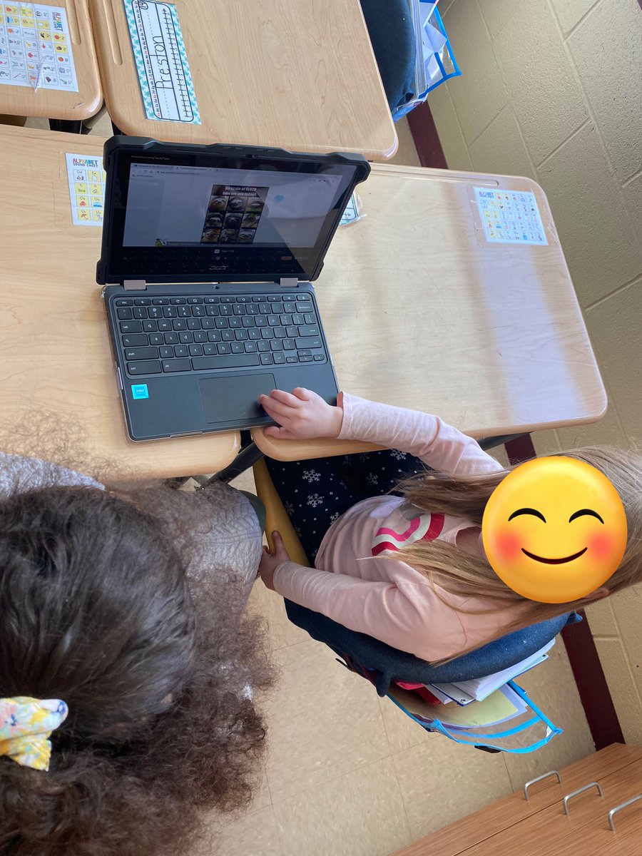 Today, another 1st grade class came over to learn how to implement and use <a href="/PearDeck/">Pear Deck Learning</a> with <a href="/Amplify/">Amplify</a>. My students buddied up with a student from the other class and became mini tech leaders. #studentleaders #digitalequity #edtech #edtechinfusion