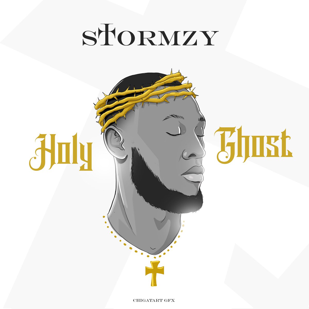 chigatart's tweet photo. Alternative Cover Artwork
#Stormzy - Holy Ghost 
#ThisIswhatImean #project #london #uk

Art by @chigatart https://t.co/GKRno8MAvh