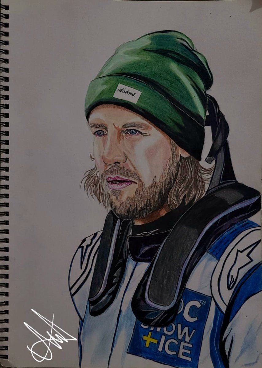Spent the afternoon doing this and I finished it. Ladies and gentlemen: 
ROC Seb🥶
#ROCSweden #SebastianVettel #SEB5 #vettel #VET #F1
@RaceOfChampions