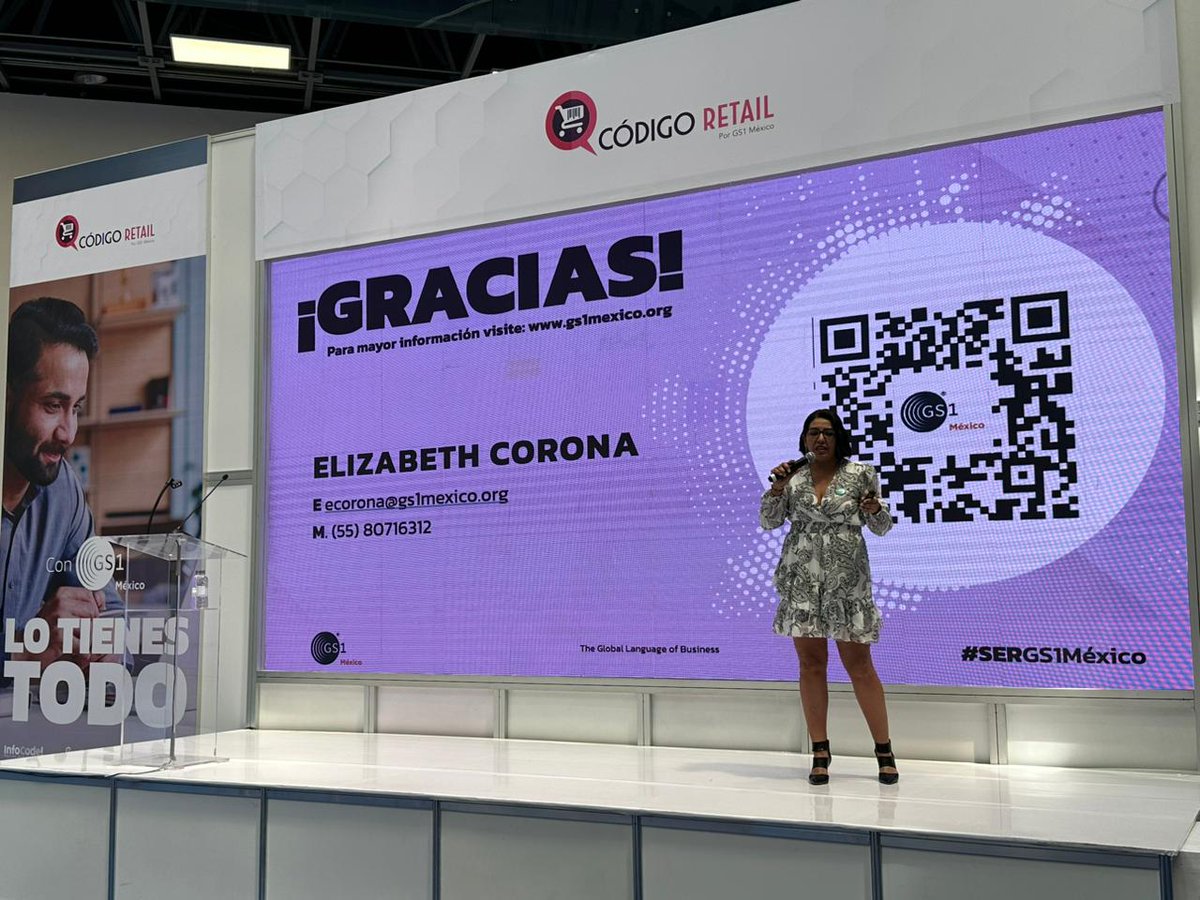 GS1_Mx's tweet photo. ¡Arranca #CódigoRetail en #ExpoANTAD2023! No te pierdas el #RetailTalk de Elizabeth Corona, Coordinadora de Vinculación Retail/Manufactura de GS1 México, donde aprenderás cómo revitalizar tu presencia online con fotografía robotizada. 🤖

¡Únete a nosotros en Expo Guadalajara! 🤯 https://t.co/SnjYFnRHyk