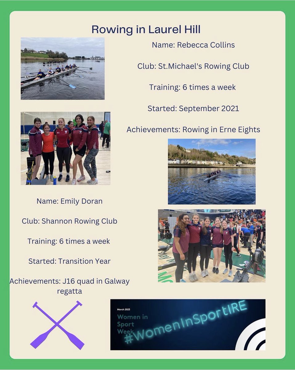 #womeninsportweek #rowing