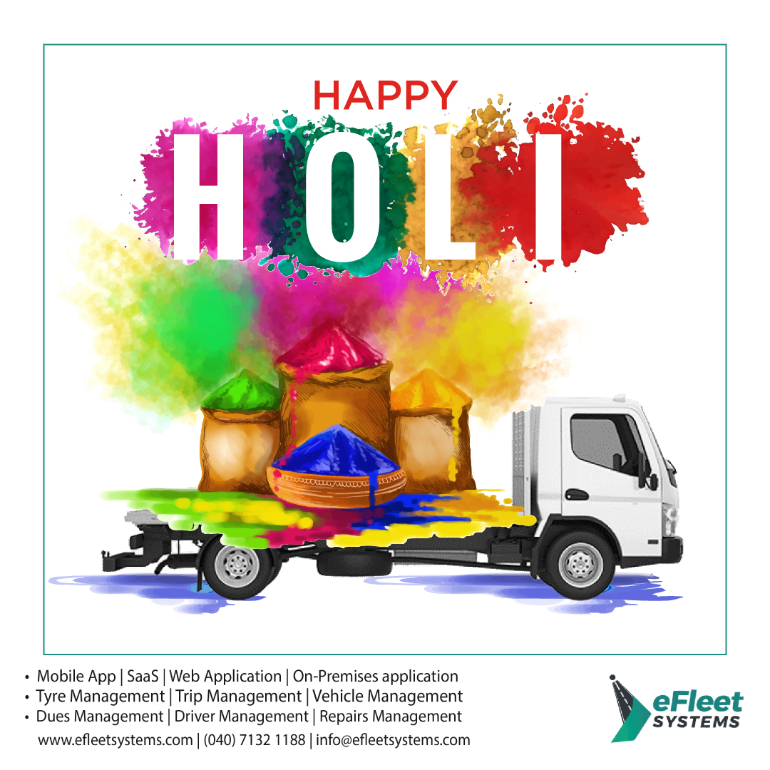 EfleetSystems's tweet photo. May this #Holi be filled with #colour, #happiness, and love. eFleet Systems wishes you and your loved one a bright and colorful Holi!
#efleetsystems #holicolorfestival #holistic #happyholi #HolikaDahan #festivalofcolors #indianfestival #colorfestival #holicelebration #holihai https://t.co/niCwYkcNwm