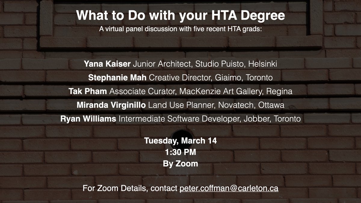 Carleton Art & Architectural History tweet media