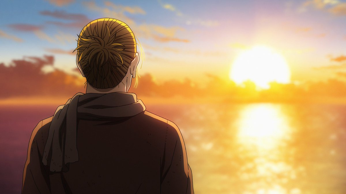 agvsfilm's tweet photo. "You can start learning things one at a time.

If you're empty, then you can fit anything inside you. In fact, it's better to be empty if you want to be reborn"

Vinland Saga https://t.co/2uXaedkUEP