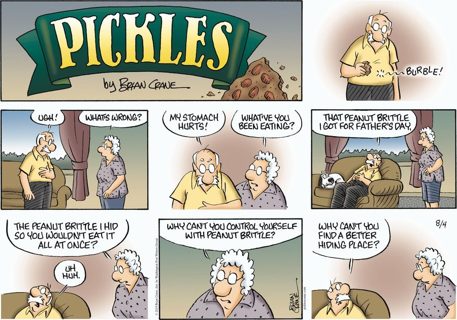 #pickles #funny #meme #comics #comicstrip #grandparents #picklescomic #Earl #Opal #grandma #grandpa #food #cook #cooking #peanuts #peanutbrittle
