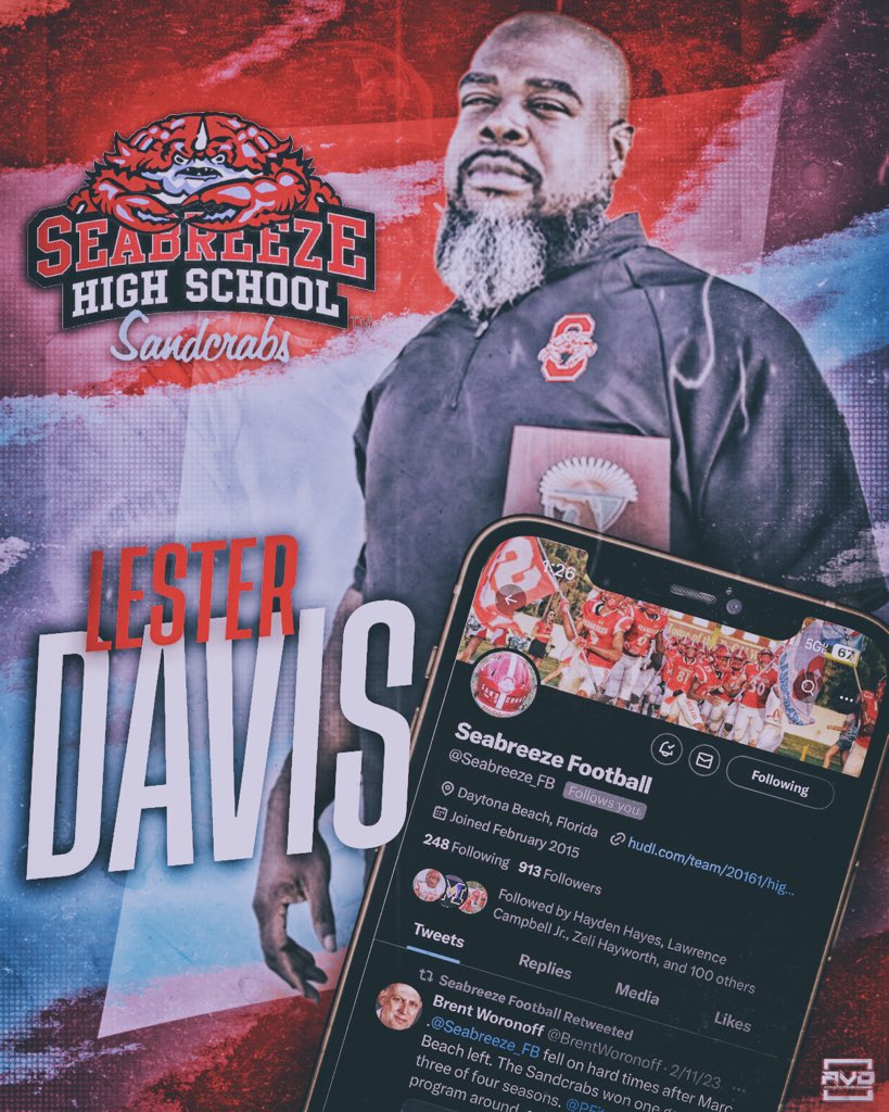 AthleticVisionDesigns (@athletic_vision) on Twitter photo Excited to to announce our partnership with <a href="/Seabreeze_FB/">Seabreeze Football</a> and Coach Davis will continue! Excited to to announce our partnership with <a href="/Seabreeze_FB/">Seabreeze Football</a> and Coach Davis will continue!