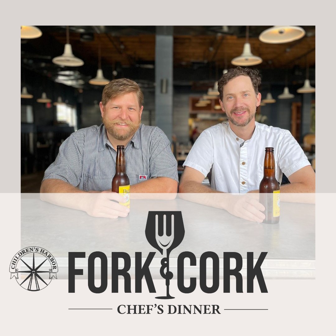 Mark your calendars for April 11th! We are hosting our first Fork &amp; Cork Chef's Dinner featuring chefs Adam Evans with Automatic Seafood and Oysters and Rob McDaniel of Helen! Check out all the details and purchase tickets here: bit.ly/3T3eFur. #forkandcork #fundraiser