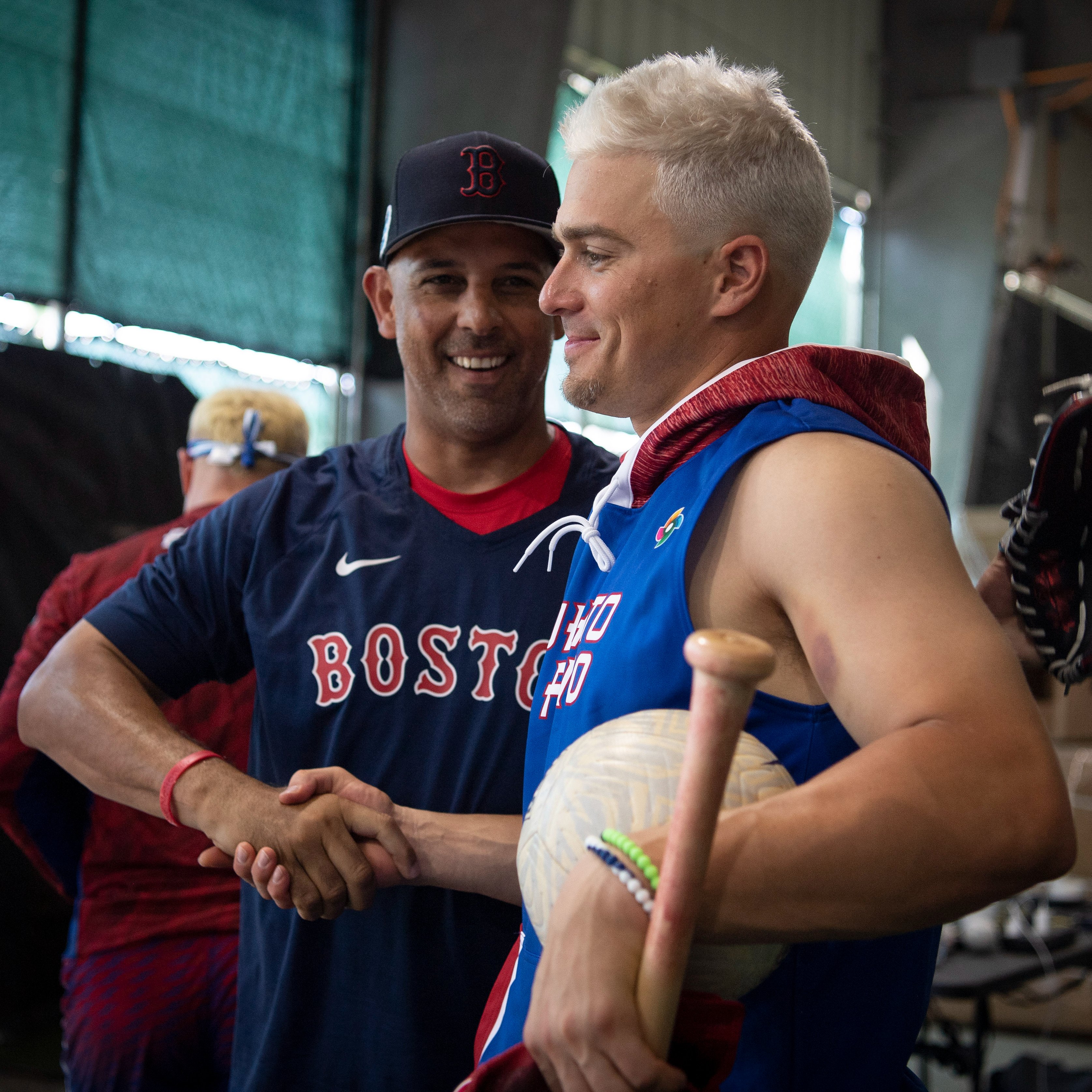 Red Sox on X: The hair says it all. @kikehndez is WBC ready