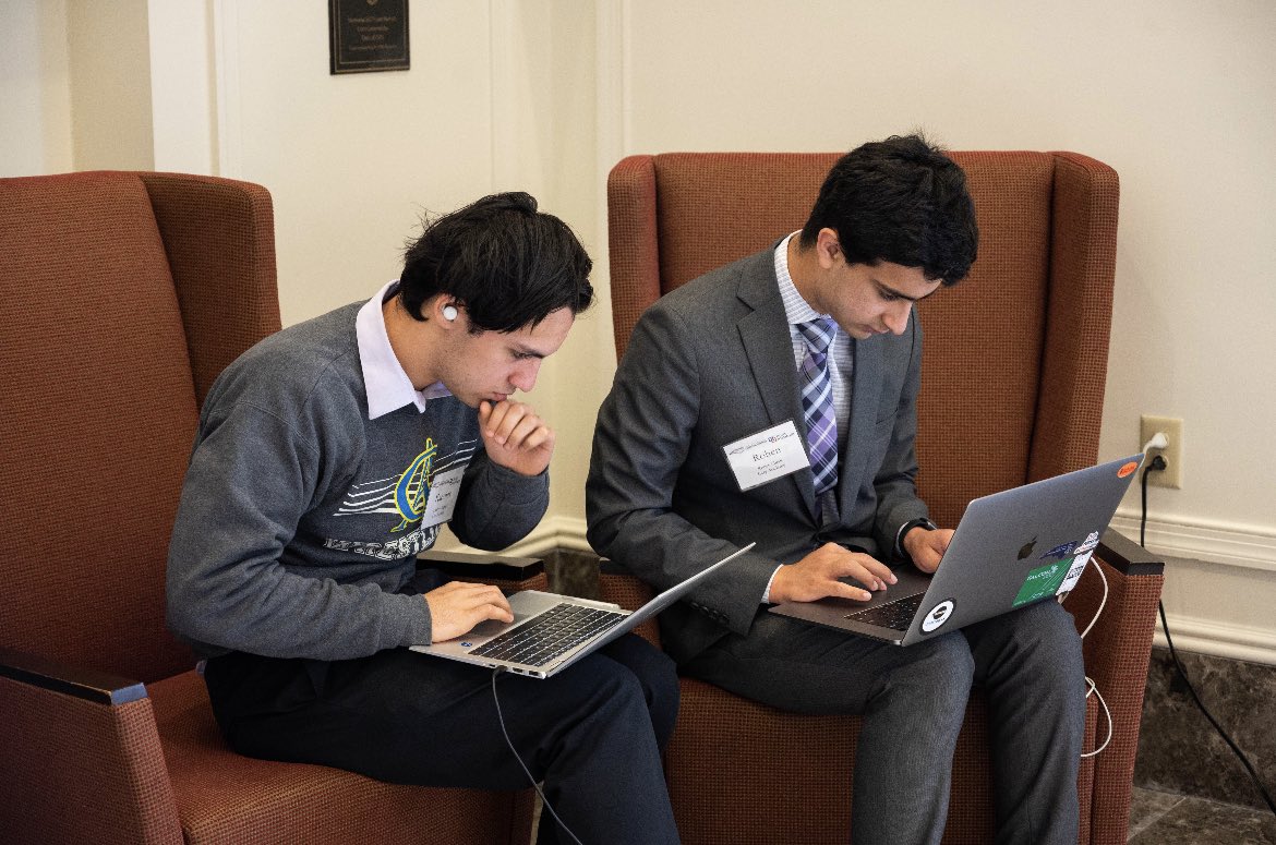 Hunt_Institute's tweet photo. Our teams are currently finishing their data dashboard, and are getting ready to present to our judges! We can’t wait to see what they’ve come up with! #NCDatathon https://t.co/fiXfs9vDyr