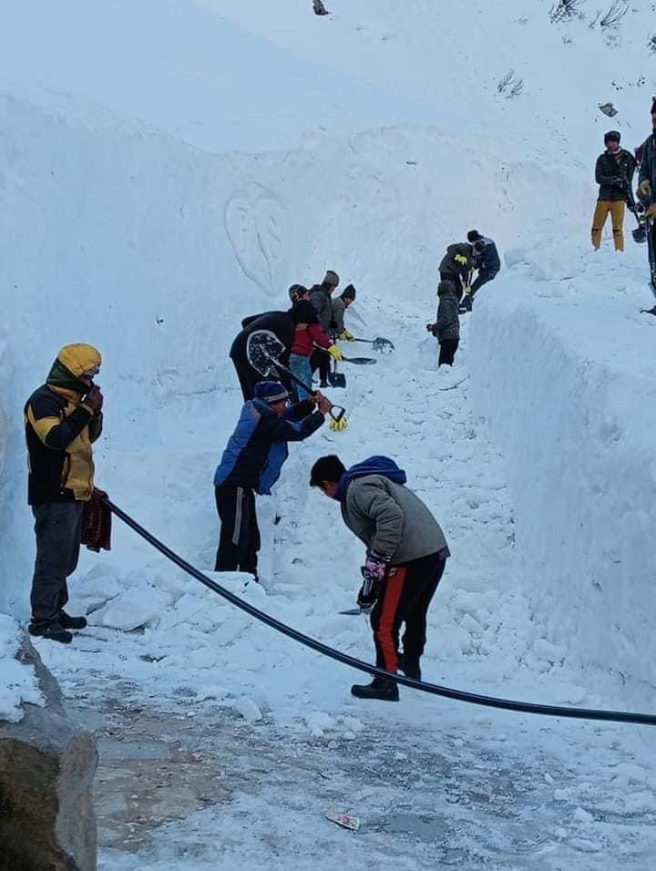 toauofficial's tweet photo. Ways are getting prepared for CharDham Yatra. Below is Kedarnath Trek Route. https://t.co/EJSNc19qlu
