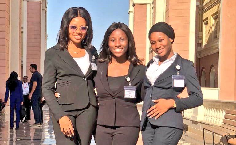 AfricaFactsZone's tweet photo. Kwame Nkrumah University (KNUST) won the 2022 All African Human Rights Moot Court Competition in Cairo, Egypt. https://t.co/K9m8aNfjtk