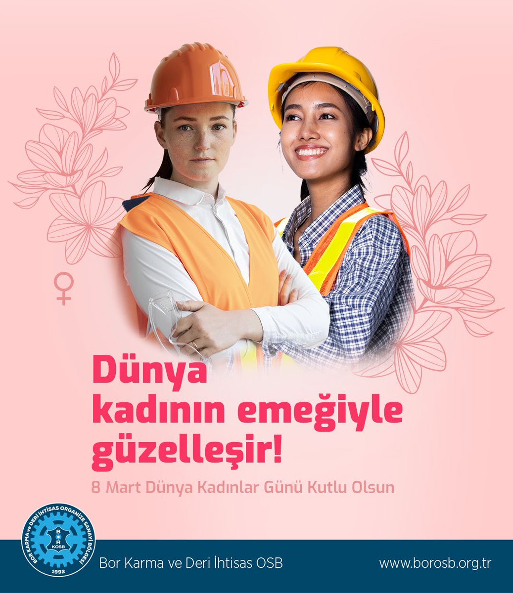 bor_deri's tweet photo. 8 Mart Dünya Kadınlar Günü Kutlu Olsun. 🌸 https://t.co/pnck7XXUdG