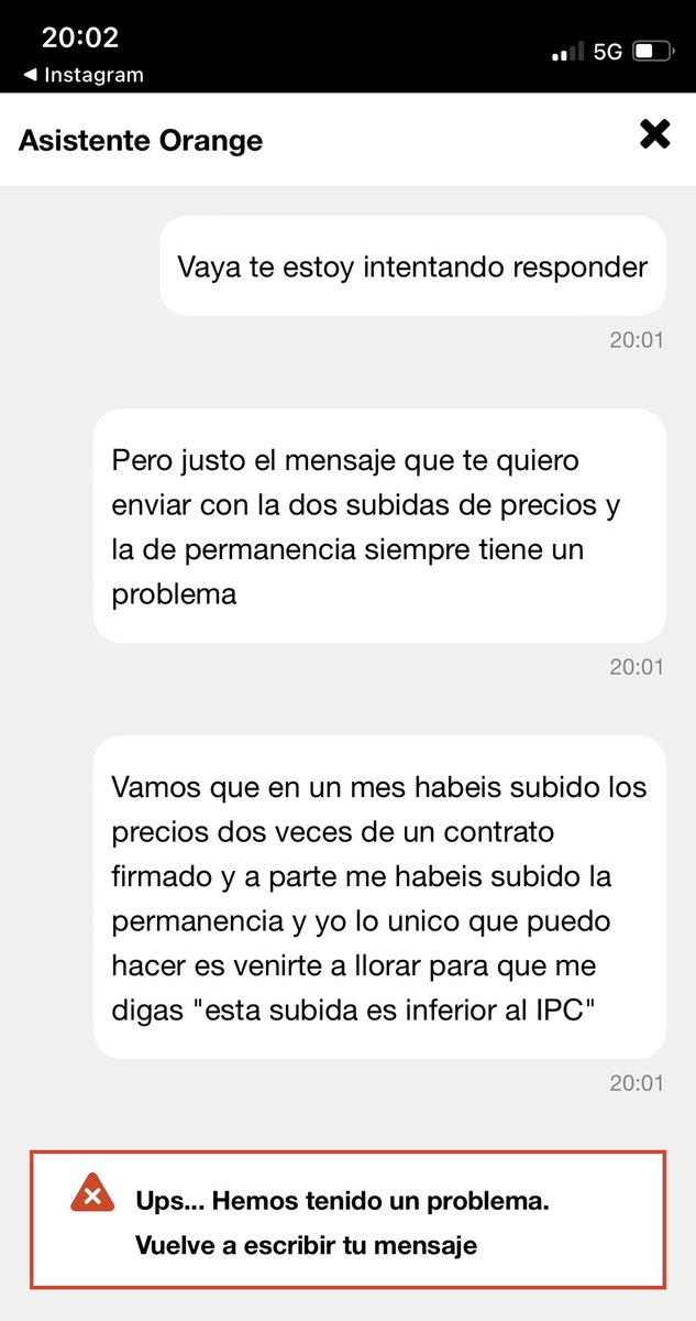 EmoBHuesca's tweet photo. @orange_es increible la poca vergüenza que teneis... https://t.co/gPPUUdHA8W