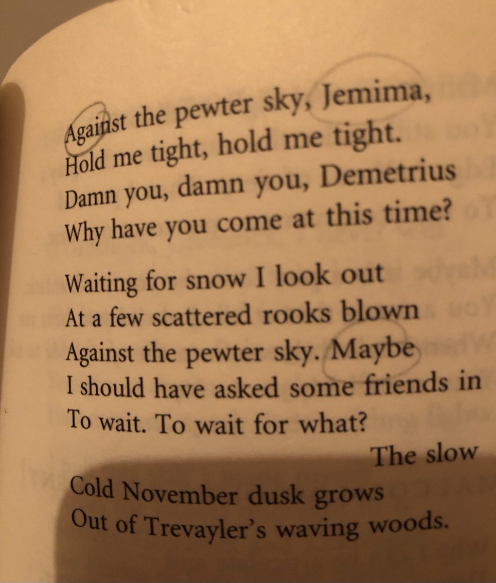 becimay's tweet image. Waiting for tomorrow’s snow, I’m reminded of WS Graham’s lovely poem about waiting for snow and waiting ❄️💙