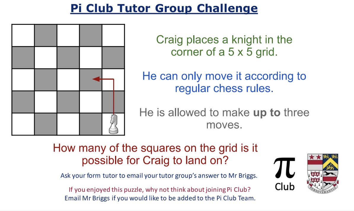 SolSchMaths's tweet photo. Some great mathematical reasoning and problem solving skills on show from our Lower School pupils in #PiClub today. #SolSchMaths https://t.co/KKOgS9S27T
