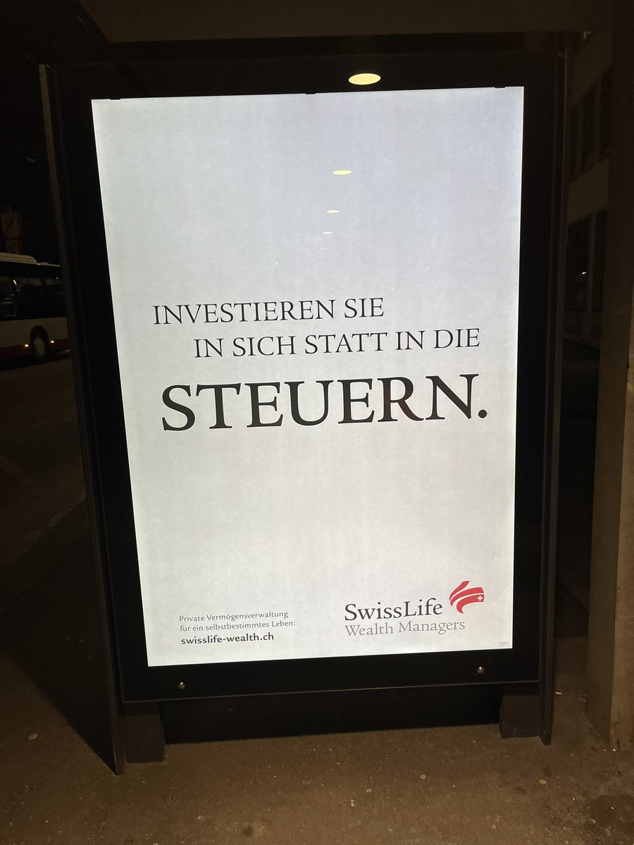 Ja, das wird schön, wenn jeder in seine eigene Infrastruktur, seine eigene Bildungslandschaft, seine eigene Altersvorsorge…investiert. Gesellschaft vom Feinsten.