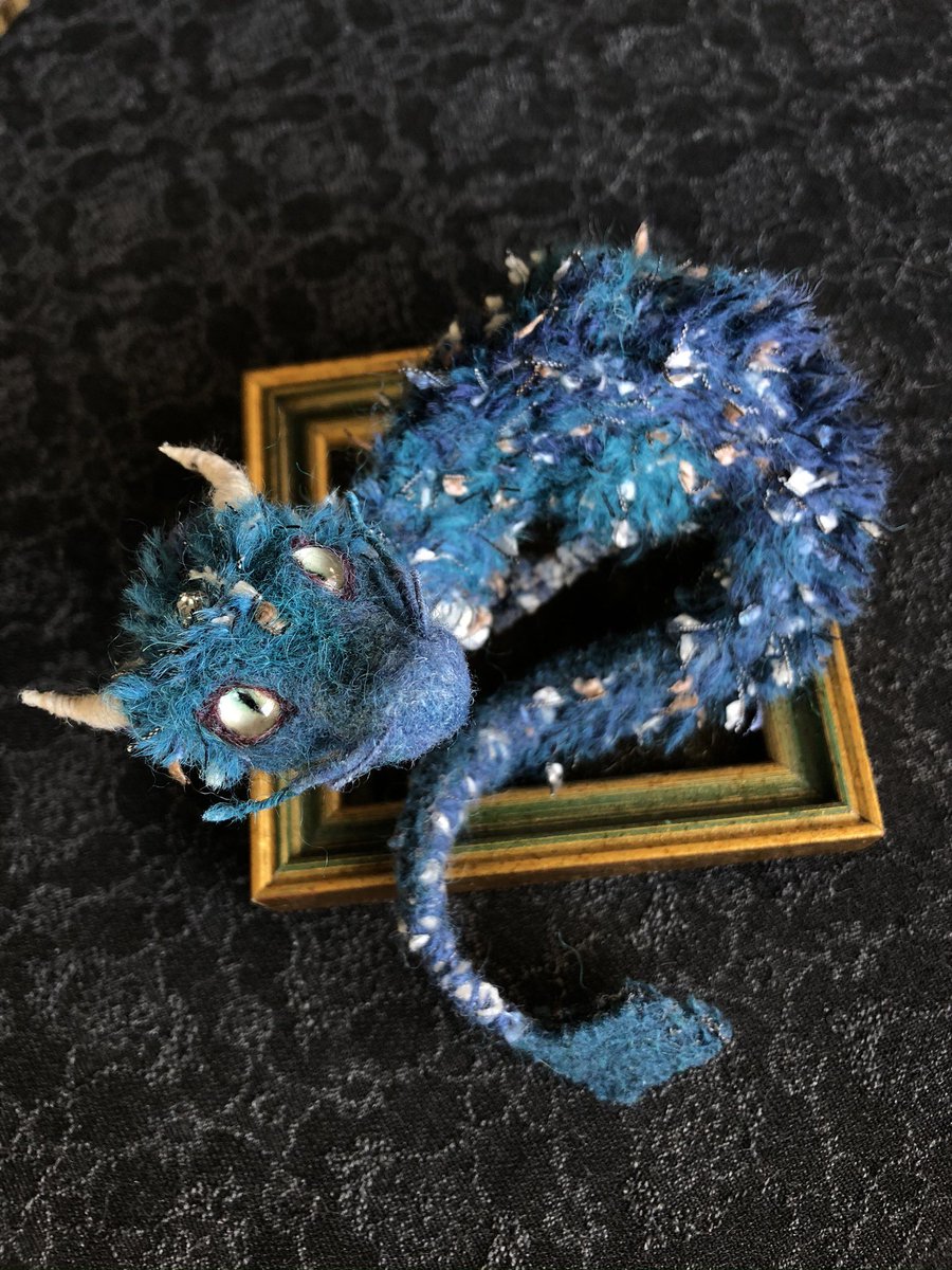 GANxWOOL's tweet image. #龍作品集まれー
出遅れましたが…
良いよねぇ、ドラゴン。
#feltdoll #feltingwool #羊毛フェルト #羊毛フェルト作家 #羊毛フェルト作品