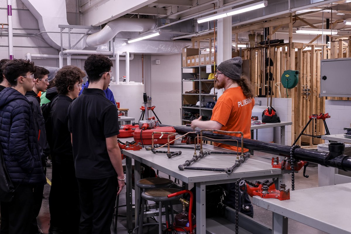 Last week, Sheridan hosted 200 guidance counsellors and 400 Peel &amp; Halton High School students over 3 days at the Testing the Trades event. During these visits there was a chance to learn about the programs &amp; pathways that lead into careers in the skilled trades.

#SkilledTrades