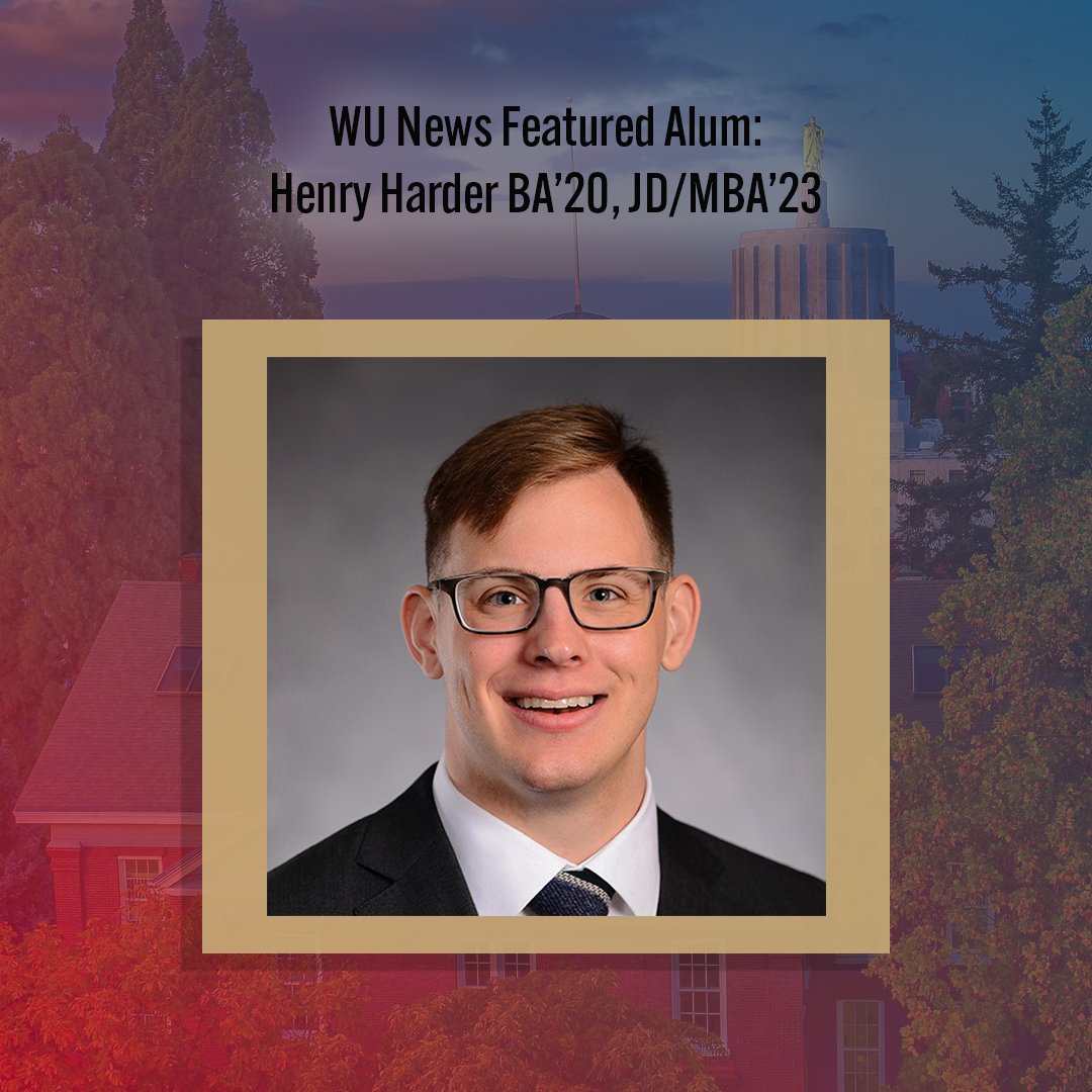 #FeaturedAlum Henry Harder BA'20, JD/MBA'23 shares how both Willamette's 3+3 Law School Bound and JD/MBA dual-degree programs prepared him for the Judge Advocate General’s (JAG) Corps: bit.ly/41wphWD