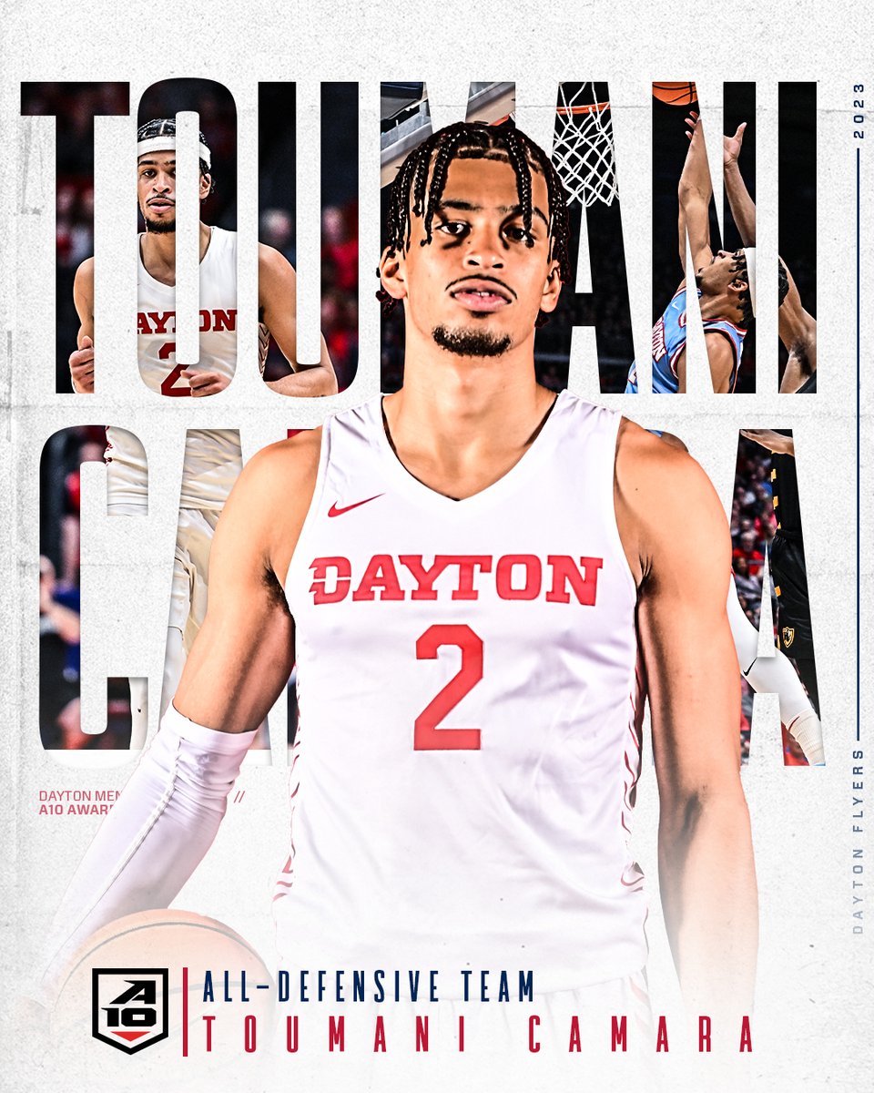 𝐀𝐥𝐥-𝐃𝐞𝐟𝐞𝐧𝐬𝐢𝐯𝐞 𝐓𝐞𝐚𝐦 ✈️🏀 𝑇𝑜𝑢𝑚𝑎𝑛𝑖 𝐶𝑎𝑚𝑎𝑟𝑎 #GoFlyers // @toomany_buckets