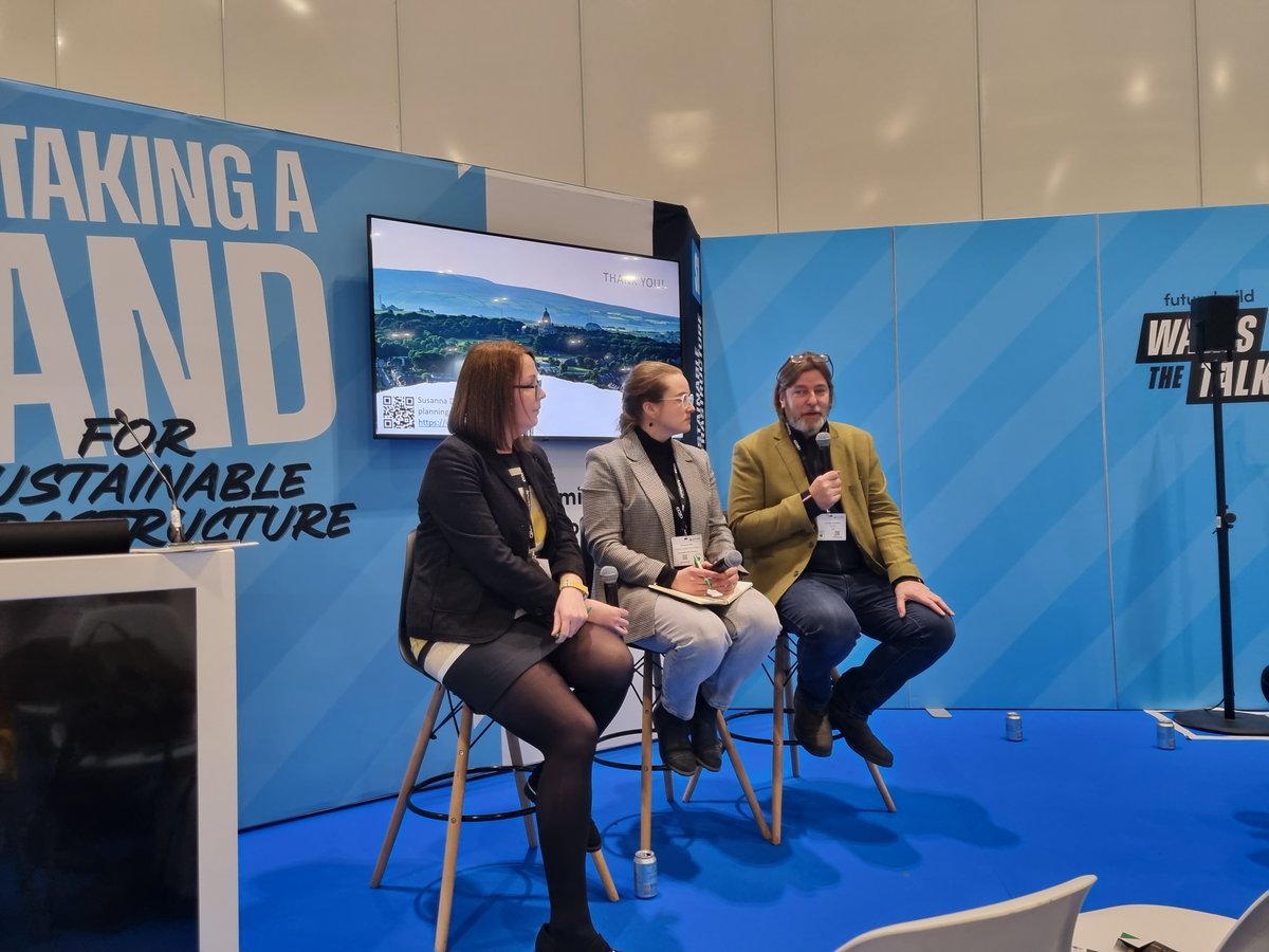 JTP (@jtp_placemaking) on Twitter photo 2023-03-07 14:55:33 JTP Associates, Liz Liddell-Grainger & Joe Worrall are in attendance at @FuturebuildNow which showcases innovative solutions & knowledge to drive the sustainability goals of the industry. Also a pleasure to have @charliecampion speaking about soil sustainability at the event. JTP Associates, Liz Liddell-Grainger & Joe Worrall are in attendance at @FuturebuildNow which showcases innovative solutions & knowledge to drive the sustainability goals of the industry. Also a pleasure to have @charliecampion speaking about soil sustainability at the event.