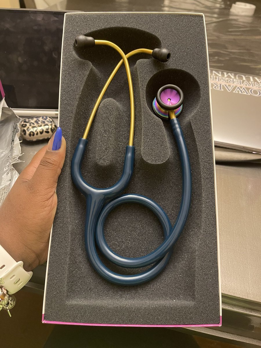 British L. Fields, MD, MLS(ASCP) (@britishfields_) on Twitter photo I’m not sure which kind human purchased this as it didn’t come with a note but I thank you and I appreciate you! Holding this Peds stethoscope did something to me. Y’all I’m really about to be a Pediatrician!!! 🥹🥰🚼. Thank you to <a href="/medgradwishlist/">#MedGradWishlist</a> for this initiative! #MGWL23 I’m not sure which kind human purchased this as it didn’t come with a note but I thank you and I appreciate you! Holding this Peds stethoscope did something to me. Y’all I’m really about to be a Pediatrician!!! 🥹🥰🚼. Thank you to <a href="/medgradwishlist/">#MedGradWishlist</a> for this initiative! #MGWL23