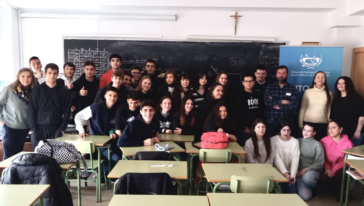 ColegioVirgenBlanca (@ccvirgenblanca) on Twitter photo Agradecemos a Miguel A. Sánchez Arce delegado en León del Citopic (Colegio de Ingenieros Civiles) que hoy ha estado con nosotros promocionando entre los alumnos de bachillerato el grado de Ingeniería Civil
#lngenieríaCivil <a href="/cyl_citop/">CITOPcastillayleón</a>
#Bachilleratoconcertado <a href="/FundEducere/">Fundación Educere</a> Agradecemos a Miguel A. Sánchez Arce delegado en León del Citopic (Colegio de Ingenieros Civiles) que hoy ha estado con nosotros promocionando entre los alumnos de bachillerato el grado de Ingeniería Civil
#lngenieríaCivil <a href="/cyl_citop/">CITOPcastillayleón</a>
#Bachilleratoconcertado <a href="/FundEducere/">Fundación Educere</a>