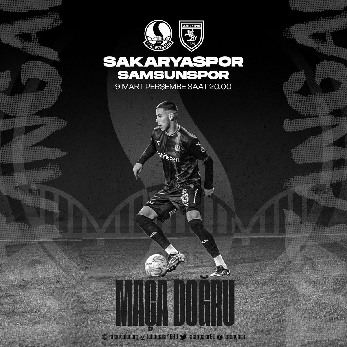 🟢⚫Takımımız ligin 25. haftasında Yılport Samsunspor ile karşılaşacak.

📢Spor Toto 1. Lig 25. Hafta
🗓9 Mart 2023
⏰20.00 
🏟️Sakarya Atatürk Stadyumu
🆚Yılport Samsunspor
📺TRT Spor
📲#SAKvSAM