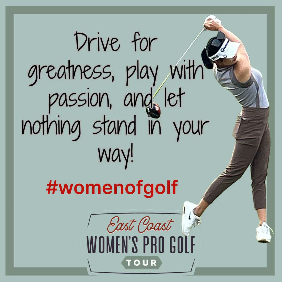 NXXTWomensTour's tweet photo. π₯ Whether you're on the course or in life, always give it your all and don't be afraid to take risks. Remember, every setback is an opportunity to learn and grow. So keep striving, and keep pushing yourself to new heights! πͺ #WomenGolfersRock #DriveForGreatness #PlayWithPassion https://t.co/mNrXVQKjbZ