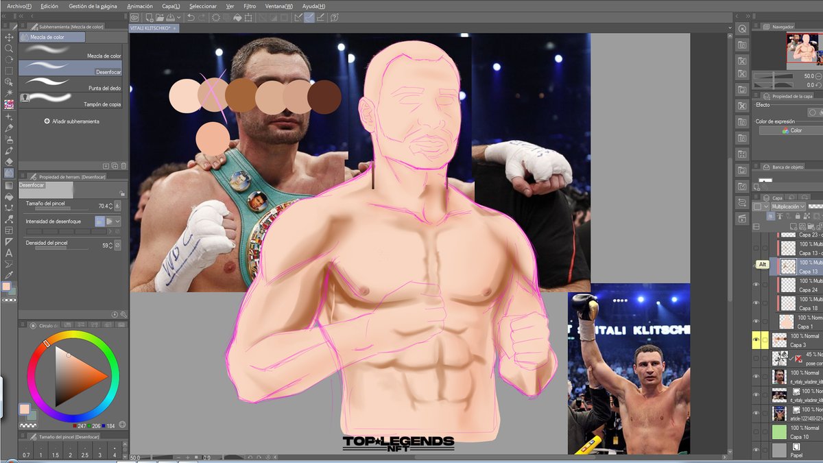 Trabajando en Vitali Klitschko, leyenda Ucraniana.
#NFTCommunity #NFT #NFTCollection #NFTGiveaway #nftart