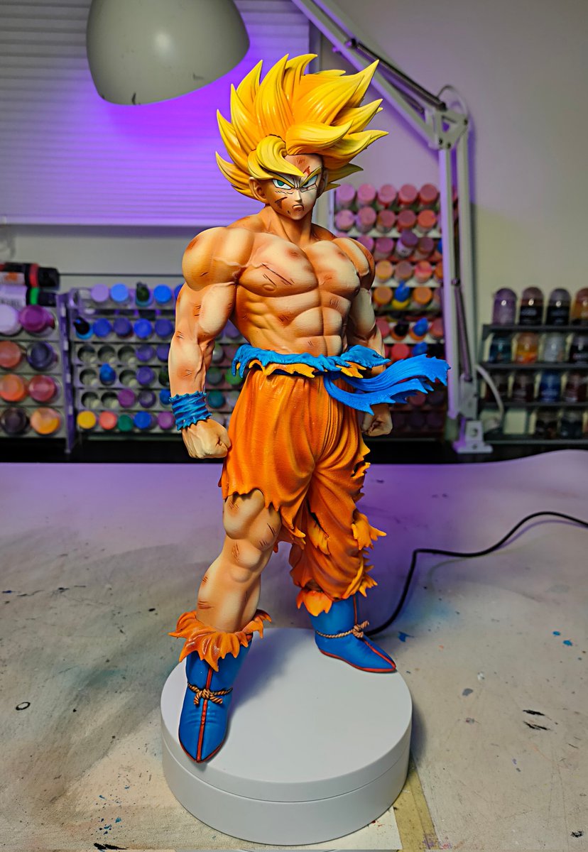 Gokuniverse_'s tweet image. Os presento a Goku Namek🔥

Impreso en 3D y pintado a mano 🎨🖌️.

Ya que Twitter no ayuda, puedes apoyar mi trabajo con ❤️🔄!