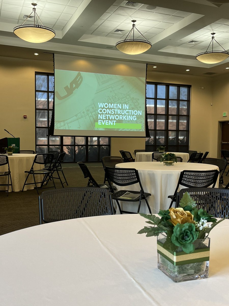 Kicking off the week at UAB today! #WomenInConstructionWeek