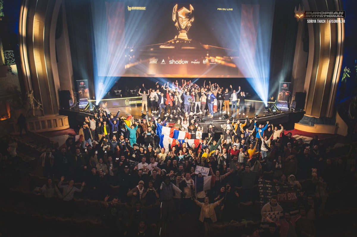 De retour sur Terre après un weekend totalement fou au Grand Rex pour l'#EIC !

Une salle mythique, du bel Overwatch et une communauté incroyable. Je me suis régalé à partager ce moment d'Esport avec vous.

Un grand merci/bravo à toutes les personnes investies sur le projet.🙏
