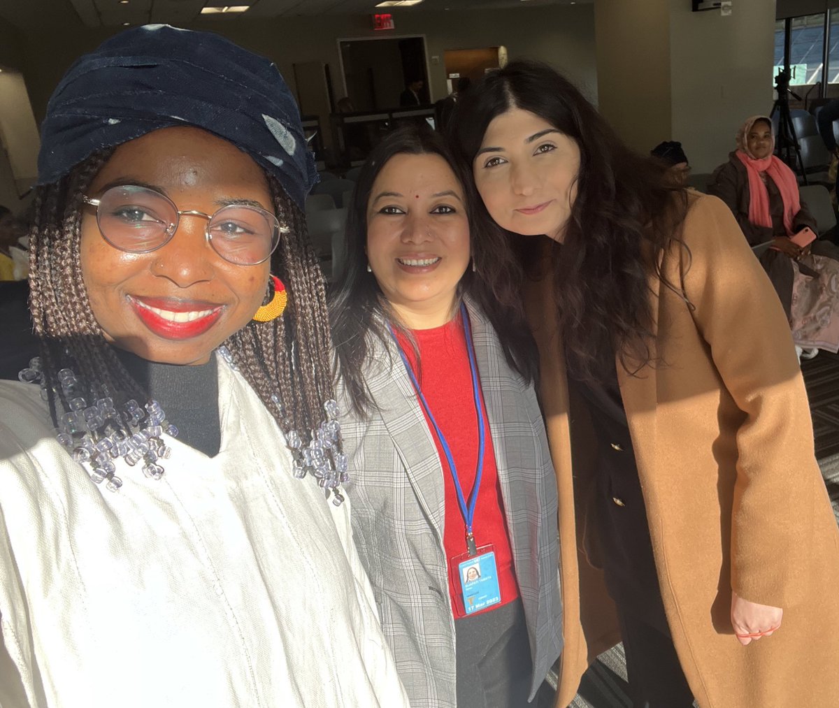 Day 2 of the #CSW67:  From Nepal 🇳🇵 Mali 🇲🇱 &amp; Canada 🇨🇦 to <a href="/UN/">United Nations</a> women from around the 🌎 gather to discuss innovative ways to advance #genderequity from an intersectional perspective.
