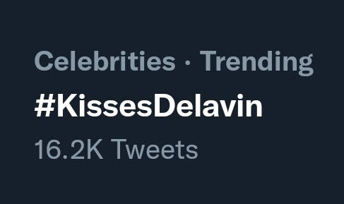 LOOK: #KissesDelavin is now trending in the philippines under Celebrities category with 16.2K tweets. <a href="/KissesDelavin/">Kisses Delavin</a>