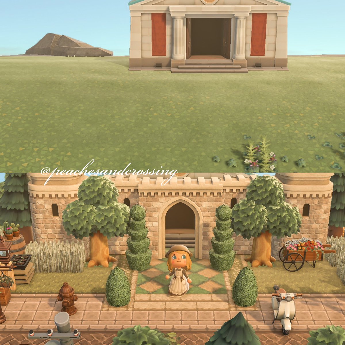 peachesandacnh's tweet photo. reverie’s museum 🌾🍃
•
•
#acnh #animalcrossingnewhorizons  #animalcrossing  #acnhideas #acnhdesigns #マイデザイン #あつ森写真部  #どうぶつの森 #あつ森 https://t.co/J87M8YrfJa