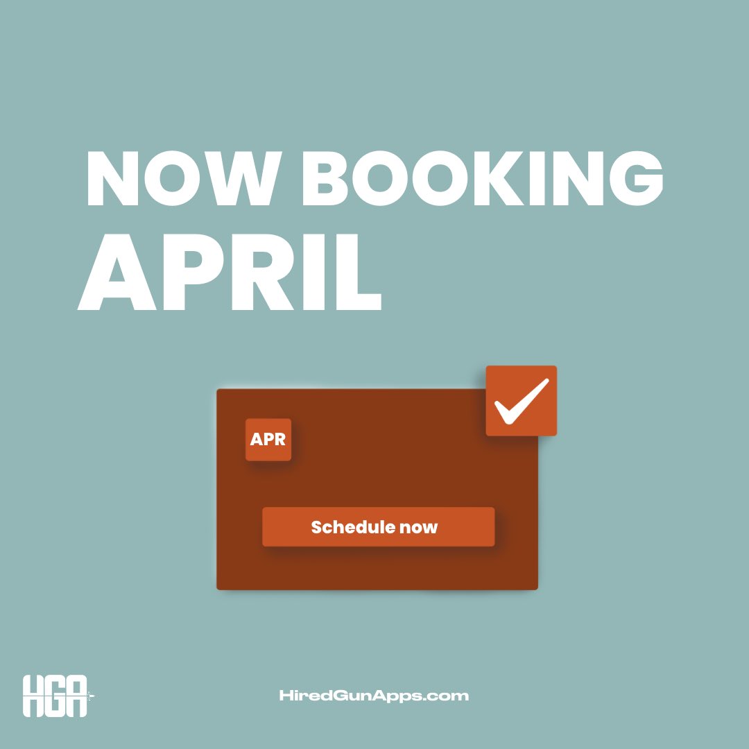 jacob_luetzow's tweet image. Hired Gun Apps is now booking new clients for April! Our experienced team specializes in creating unique and tailor-made websites, web-based apps, and native apps customized to meet your specific business needs. Link in bio👆🏻
#HiredGunApps #CustomSoftwareSolutions #TailorMadeApps