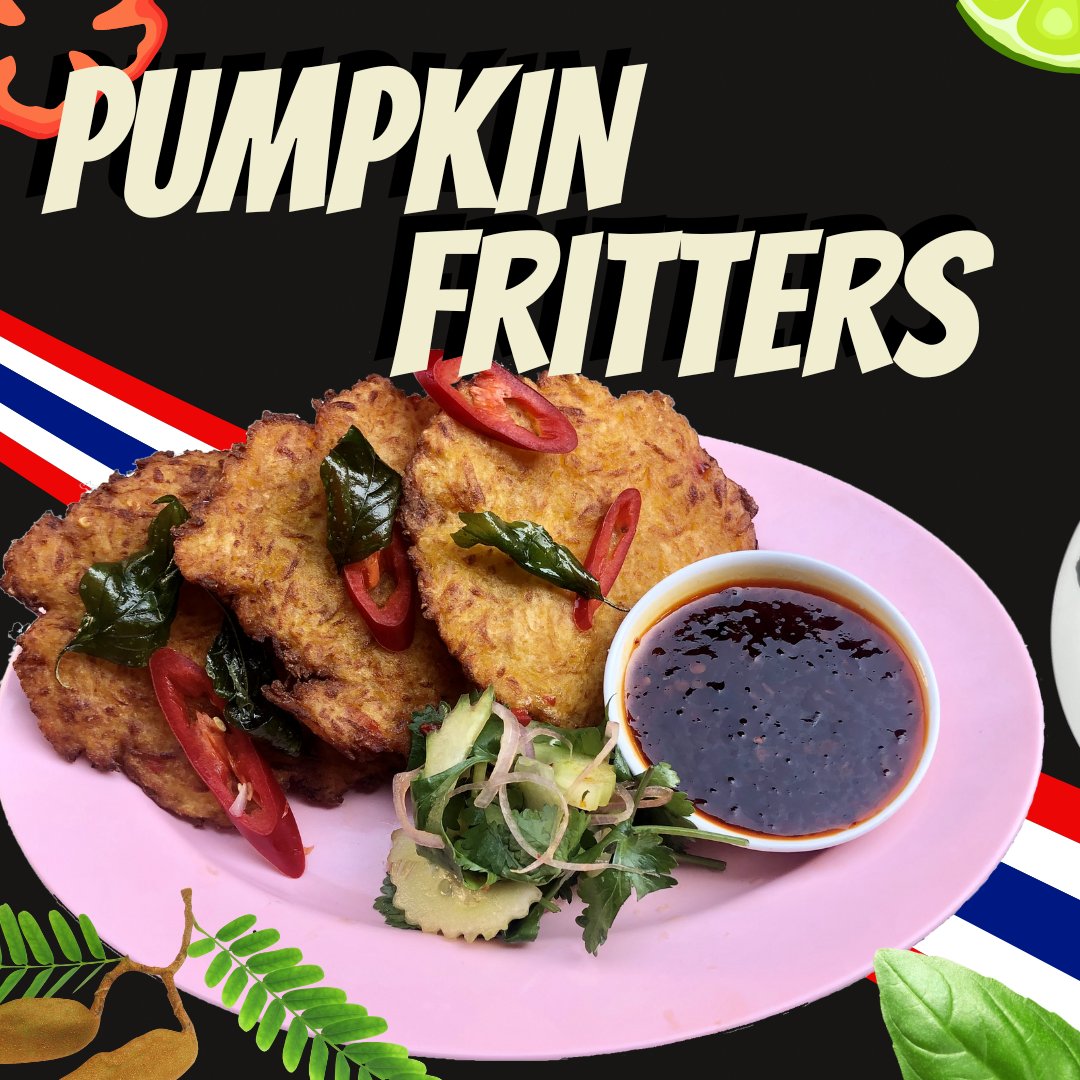 Get ready to spice up your life with these mouthwatering pumpkin fritters!🌶️😏